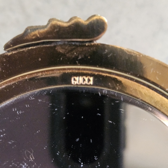 GUCCI VTG LOOSE POWDER COMPACT.INCLUDING LG.DUSTBAG.EUC!ELEGANT AS CAN BE ❤️ - Picture 5 of 15